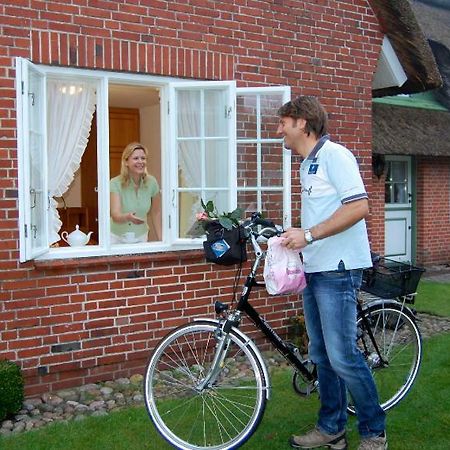 Reetdachhus an de Diek Sankt Peter-Ording Exterior foto